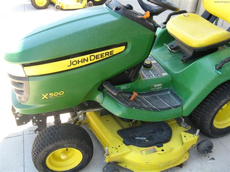 2009 John Deere X500 Lawn & Garden and Commercial Mowing - John Deere ...