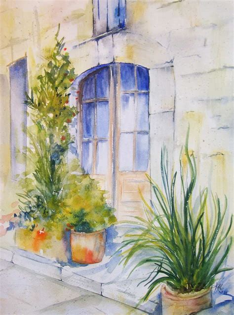 Easy Watercolor Paintings Of Spring Landscapes at PaintingValley.com | Explore collection of ...