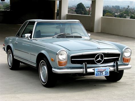 1970 Mercedes Benz 280SL Convertible Roadster Pagoda Low Miles 4-Speed ...