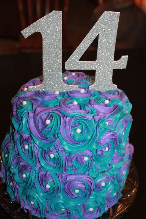 These are a few of my favorite things: Girls 14th birthday cake ideas