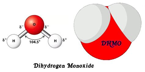 OH2 - Dihydrogen monoxide Structure, Molecular Mass, Properties and Uses