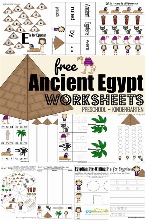 Free printable egyptian hieroglyphics alphabet worksheets – Artofit