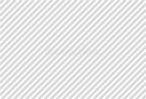 Diagonal Striped Background Card Gray White Stock Illustration ...