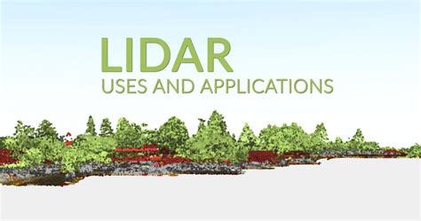 15 LiDAR Uses and Applications - GIS Geography