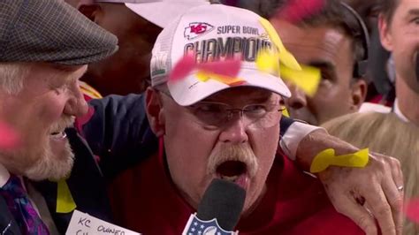 Andy Reid hypes fans after Super Bowl win: 'How 'bout those Chiefs?!'