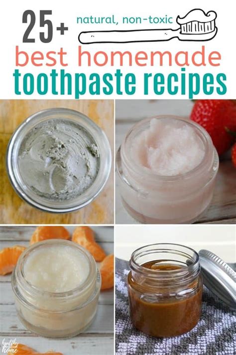 25+ Natural Homemade Toothpaste Recipes - Healthy Christian Home