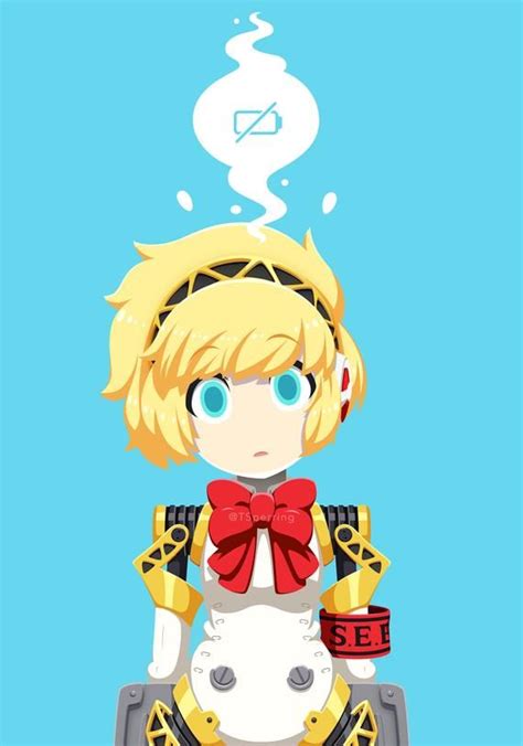 DESCRIPTION --- Aigis wants to remind you to keep your devices charged in this professional ...