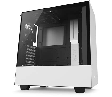 NZXT White H510 Mid Tower Windowed PC Gaming Case LN98806 - CA-H510B-W1 | SCAN UK | Nzxt h500 ...