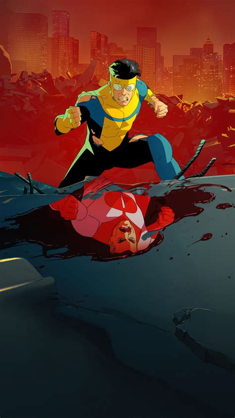 Invincible Animated Series 4K #1261n Wallpaper iPhone Phone