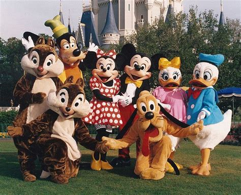 Disney Characters ~Chip & Dale, Goofy, Minnie, Mickey, Dasiy, Donald ...