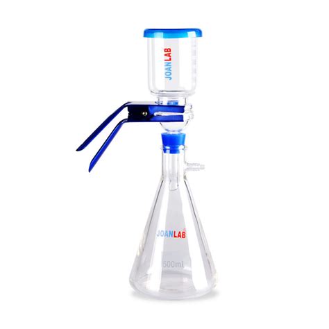 Buy Laboratory Vacuum Filtration Distillation Apparatus, 500mL Filtering Flask, 300mL Graduated ...