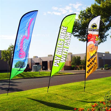 Wholesale Custom 8ft Feather Flag - Buy Online | Firefly Graphics