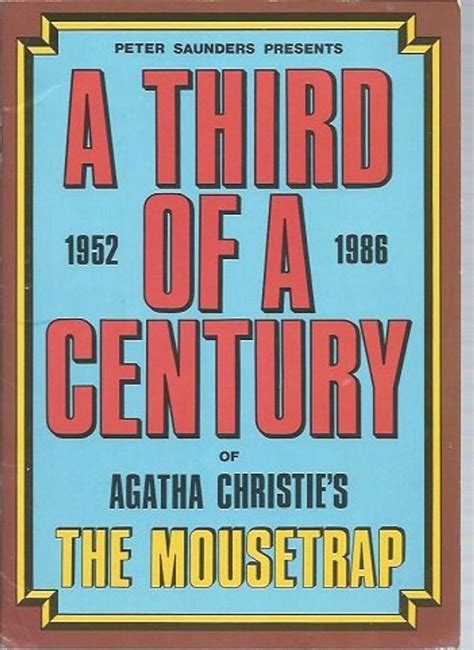 The Mousetrap - 34th Anniversary Book