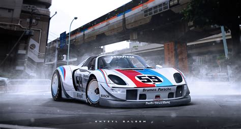 Porsche 918 Spyder Gets Rauh-Welt Begriff Body Kit in Extremely Wild ...