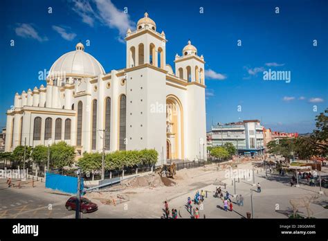 San Salvador Cathedral. San Salvador, El Salvador Stock Photo - Alamy