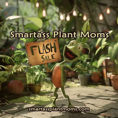 Friday Flash Sale - Smartass Plant Moms