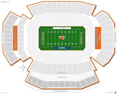 Ben Hill Griffin Stadium (Florida) Seating Guide - RateYourSeats.com