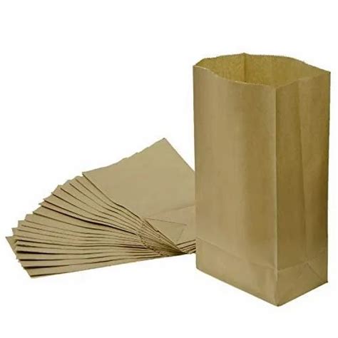 Natural Brown IMPORTED VIRGIN EXTENSIBLE SACK KRAFT PAPER, 50-120, For ...