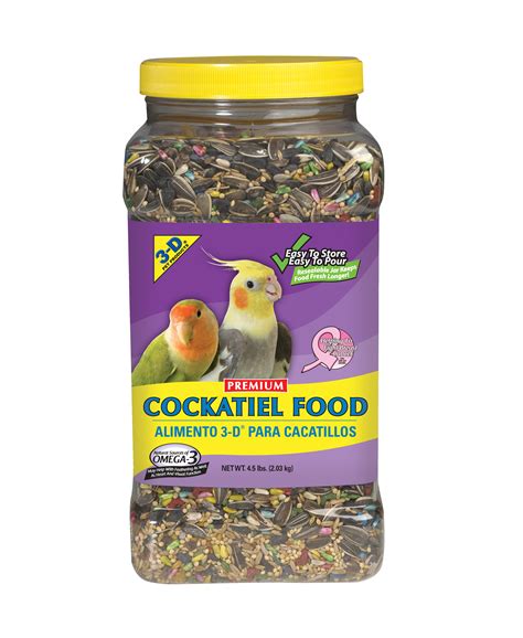 A premium quality food for Cockatiels and other small Hookbills. | Pets, Cockatiel, Bird supply