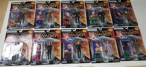 Star Trek (10x) figure lot #10 – Voyager Set – Vintage Toy Mall