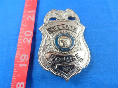 Phoenix Arizona Police Department Badge 3 Enamel Crest | Etsy