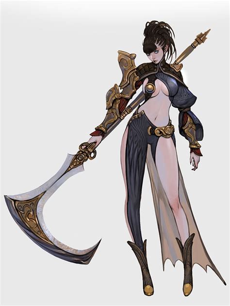 47 best Character Design: Scythe Wielding Females images on Pinterest | Character design ...