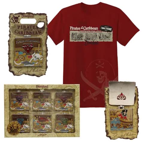 Pirates of the Caribbean 50th Anniversary Merchandise at Disneyland ...