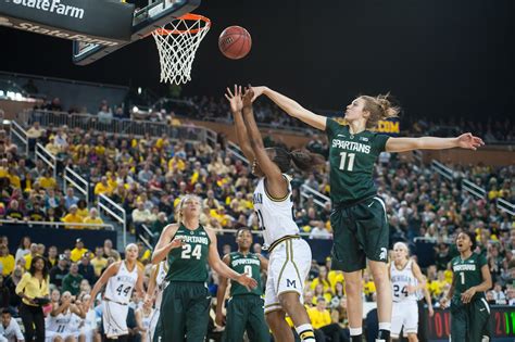 Courtney Sacco Photography: UM Vs. MSU Women's Basketball