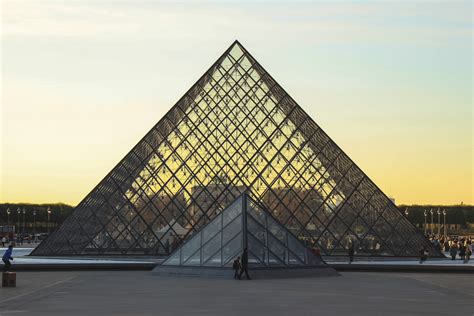 1920x1080 wallpaper | louvre pyramid photograph during sunset | Peakpx