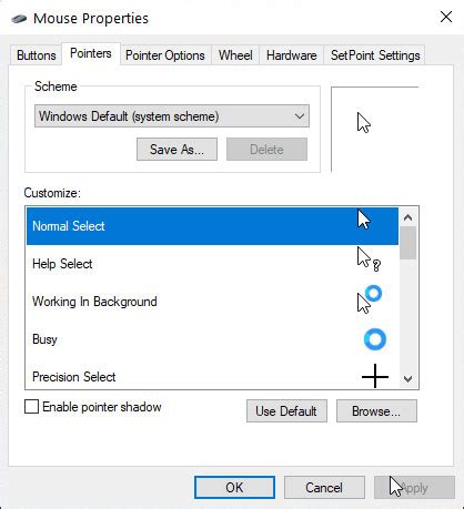 How to create a yellow circle around the mouse cursor on Windows