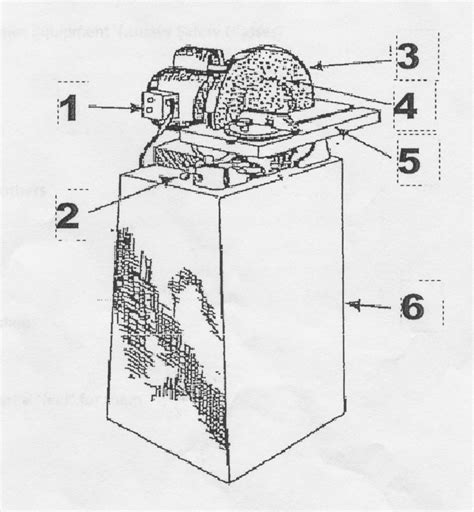 Disc Sander parts Diagram | Quizlet