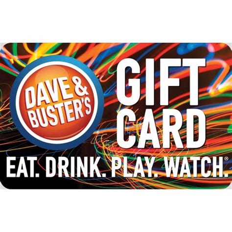 Dave And Busters $25 : Target