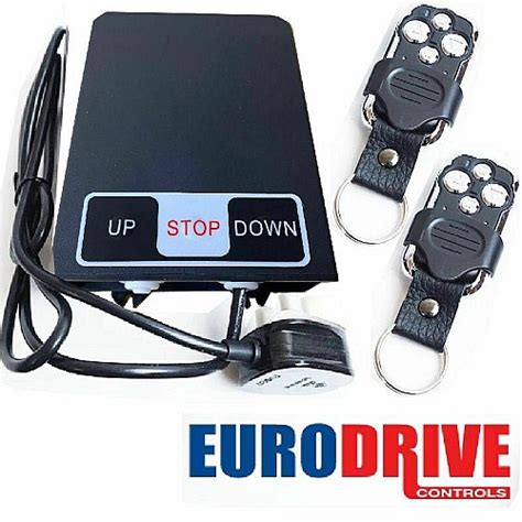 Garolla Eurodrive Remote control unit c/w 2 x Fobs for Roller Shutter ...