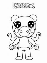 Piggy Roblox Para Colorear Imprimir E Dibujar –ColoringOnlyCom sketch template
