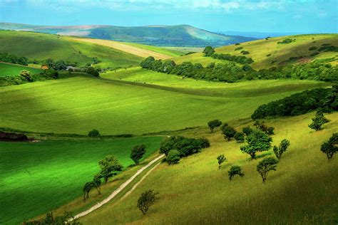 Beautiful Rolling Sussex countryside Photograph by Gill Copeland