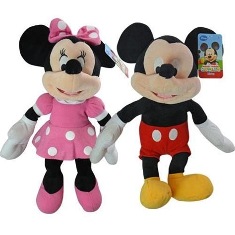 Disney Mickey & Minnie 15.5" Plush Asstd. - Junction Hobbies and Toys