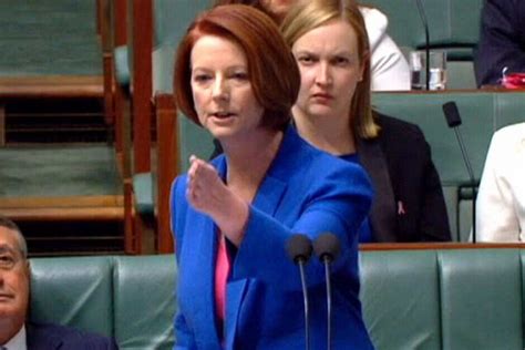 The persecution of Prime Minister Julia Gillard