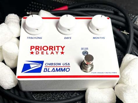 Chibson Announce The Priority Delay Pedal - Premier Guitar