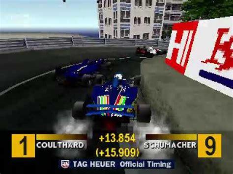 Formula 1 (PSX) (Español) Michael Schumacher - Monte Carlo - YouTube