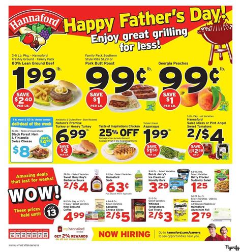 Hannaford (NY) Weekly Ad & Flyer June 16 to 22 Canada