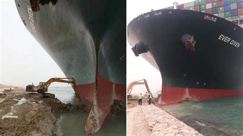 There's a massive ship stuck in the Suez Canal, but at least it's delivering memes