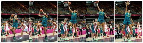 Liz Cambage becomes first woman to dunk at Olympics