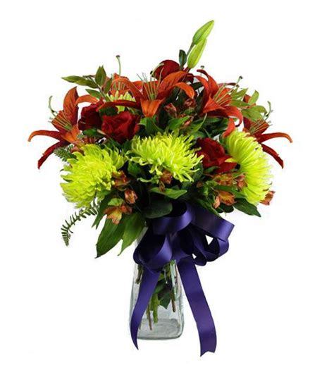 Colorful Sympathy Vase | Avas Flowers