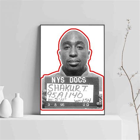 Tupac Mugshot Poster - Poster Art Design