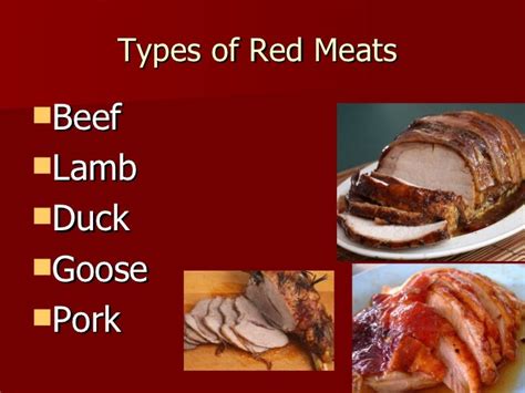 Red meats