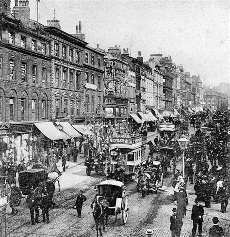 Market Street. Manchester. 19th Century | Manchester england, A darker ...