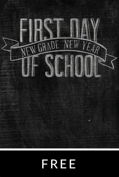 First Day of School Poster | Caravan Shoppe