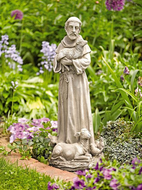 St. Francis Statue | Garden statues, St francis, Assisi