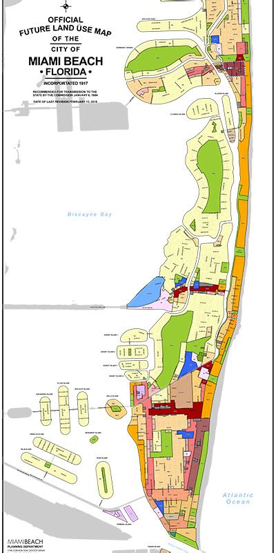 Miami Beach Zoning District Map – USTrave.com