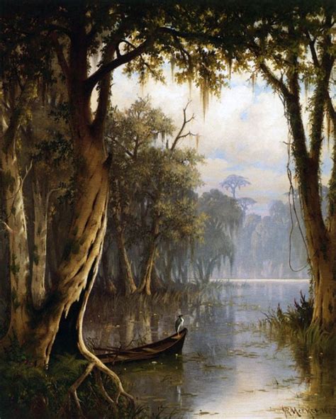 Louisiana Bayou by Joseph Meeker Giclee Canvas Print Repro | Louisiana ...